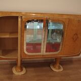 Meuble bar Buffet Mid-Century Modern, années 1950