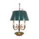 Lampe bouillotte aux aigles XIX ème style Empire en bronze à 3 bras de lumière