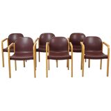 Set of 6 Vintage Design Chairs Dolmas Kembo JB Meijer 1980s