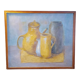 Still Life with Pots by Nelly Le Couedic (XXth)