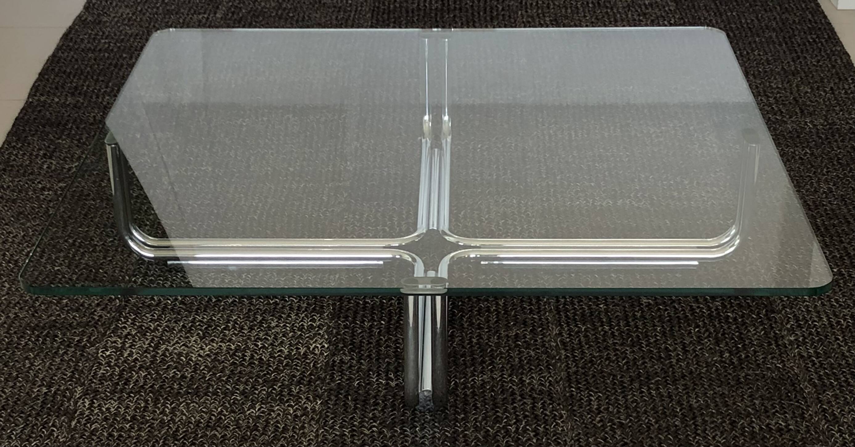 784 large model coffee table by Gianfranco Frattini for Cassina, Italy 1968