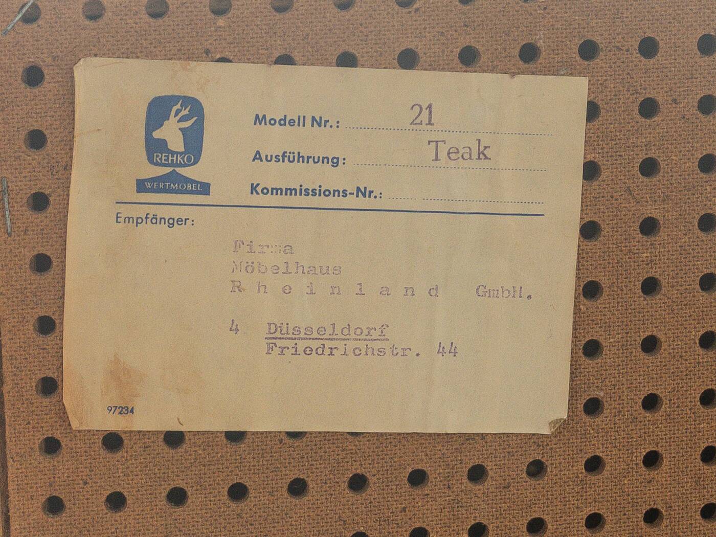 Meuble à chaussures des années 1960