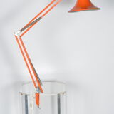 Lampe d'architecte orange