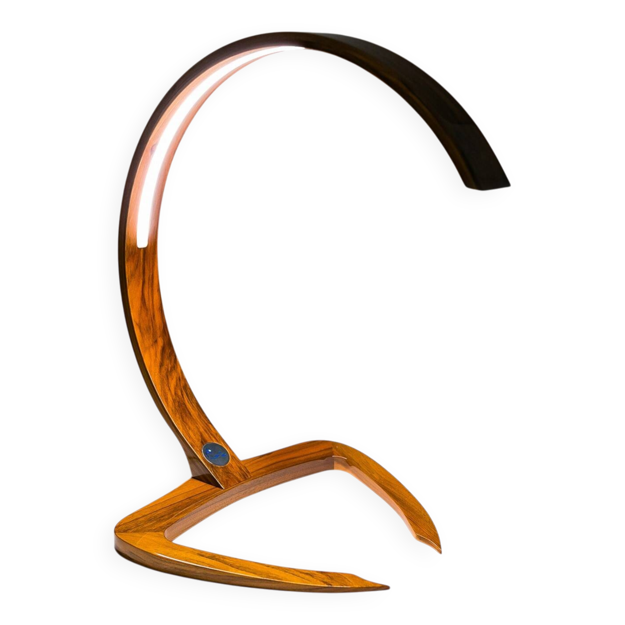 SCORPIO Walnut Wood Desk Lamp