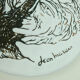 Ceramic plate jean marais vallauris art ceramics 1960s