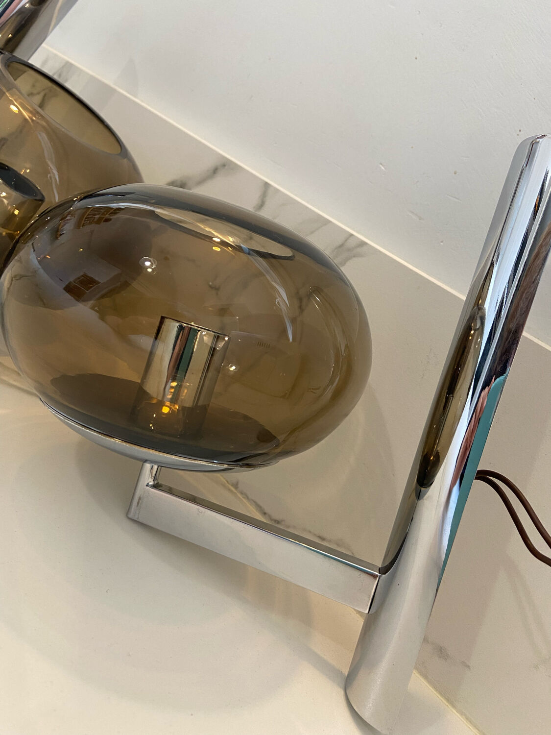Pair of sciolari wall lamps