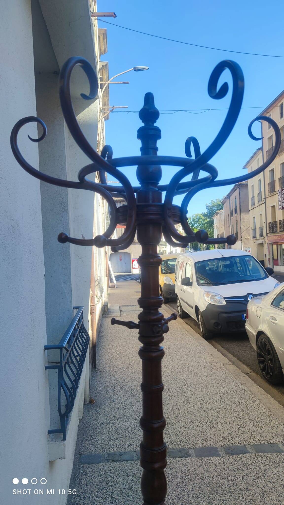 Coat rack called "Parrot" from bistro circa 1890