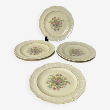 Old Limoges porcelain plates “Fabrique Royale”