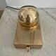 Applique vintage Disderot, laiton et orientable, France 1970