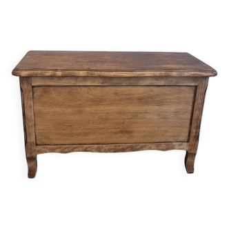 Wooden storage bench
