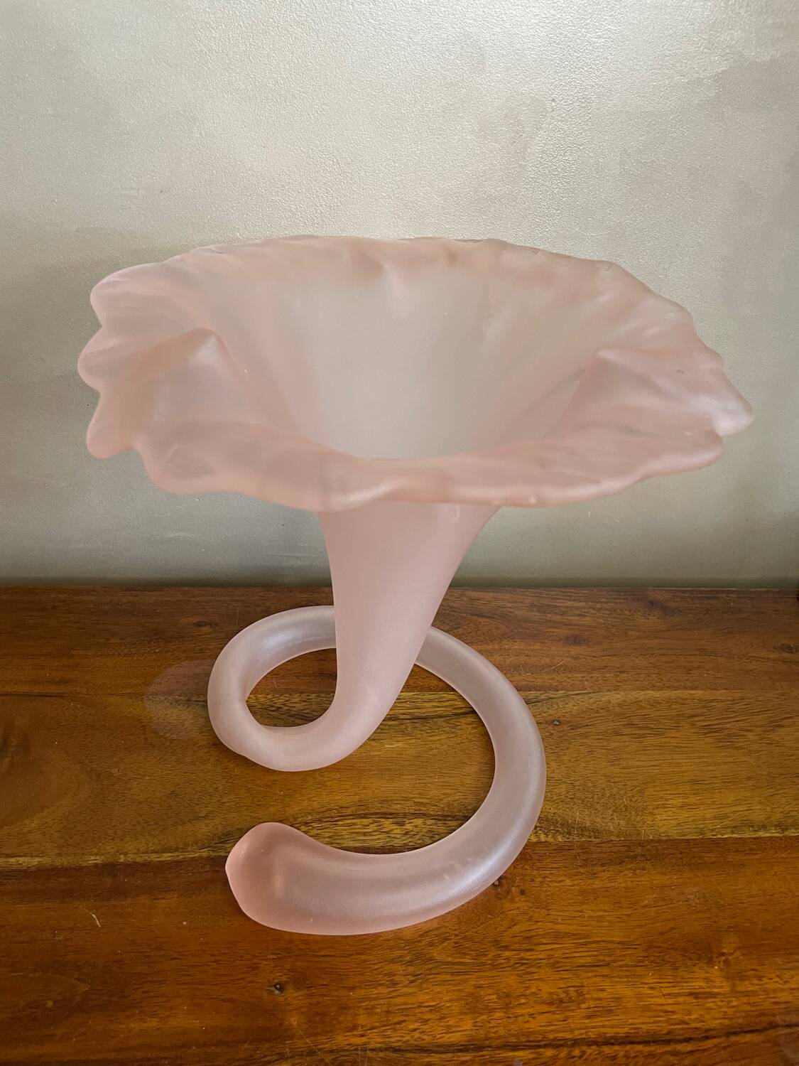 Grand vase fleur corolle