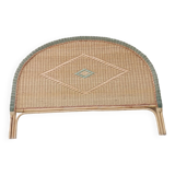 Rattan headboard
