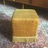 Ottoman has fringes vintage