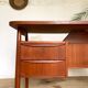 Vintage Scandinavian teak desk Gunnar Nielsen Tibergaard