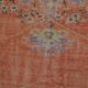 Orange Anatolian Vintage Turkish Rug sku 734