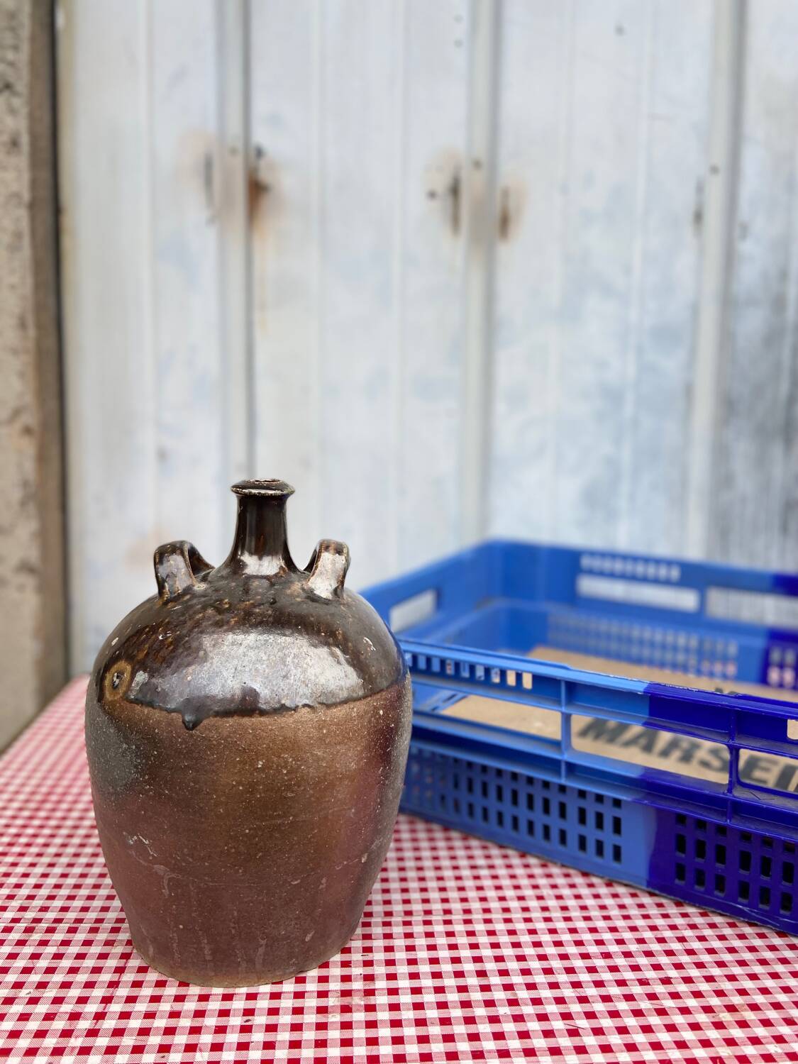 Ancient glazed pottery