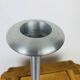 Paire de bougeoirs aluminium Kagla par Carl Ojerstam pour Ikea