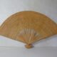 XXL fan in vintage rattan (106 cm)