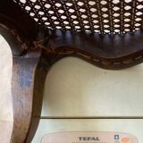 Cane footrest in walnut, 19th century