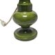 Polish postmodern bedside lamp in glass and pottery, 1980s