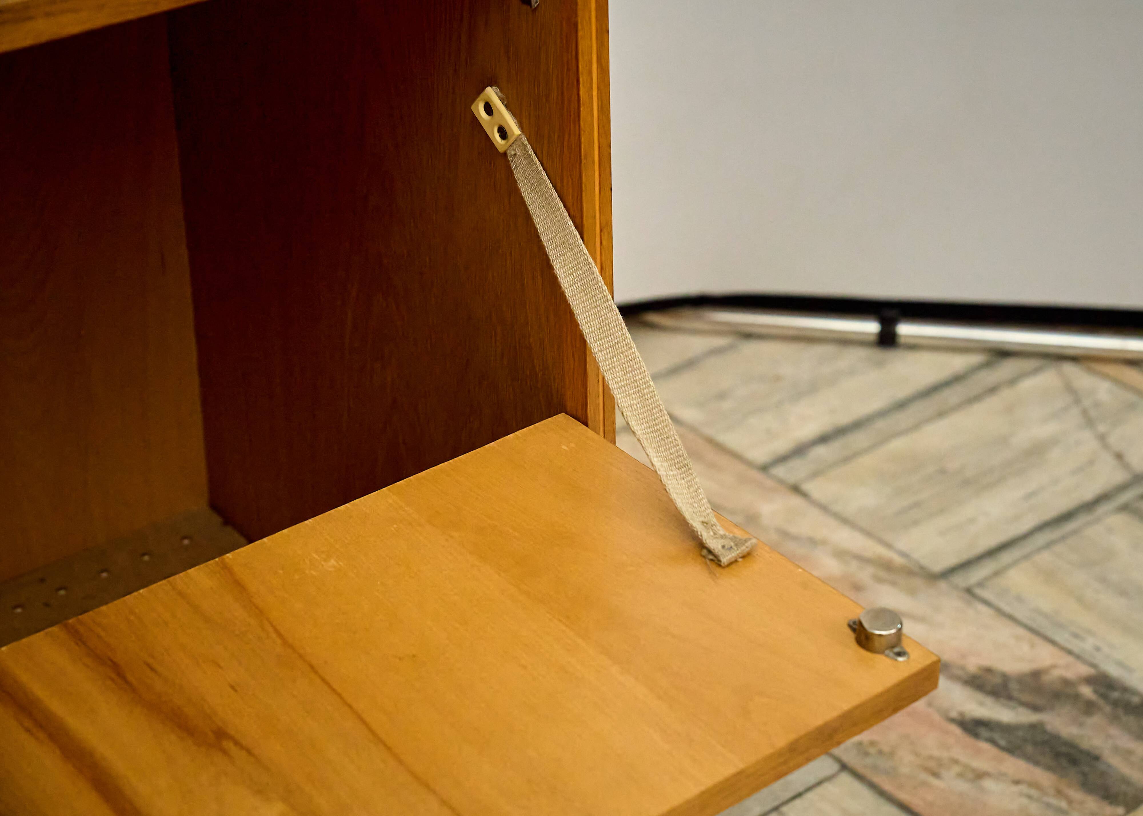 Vintage Bedding Cabinet 1960s Czechoslovakia