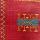 Vintage Moroccan square kilim 103x100 cm kelim wool rug medium 2524