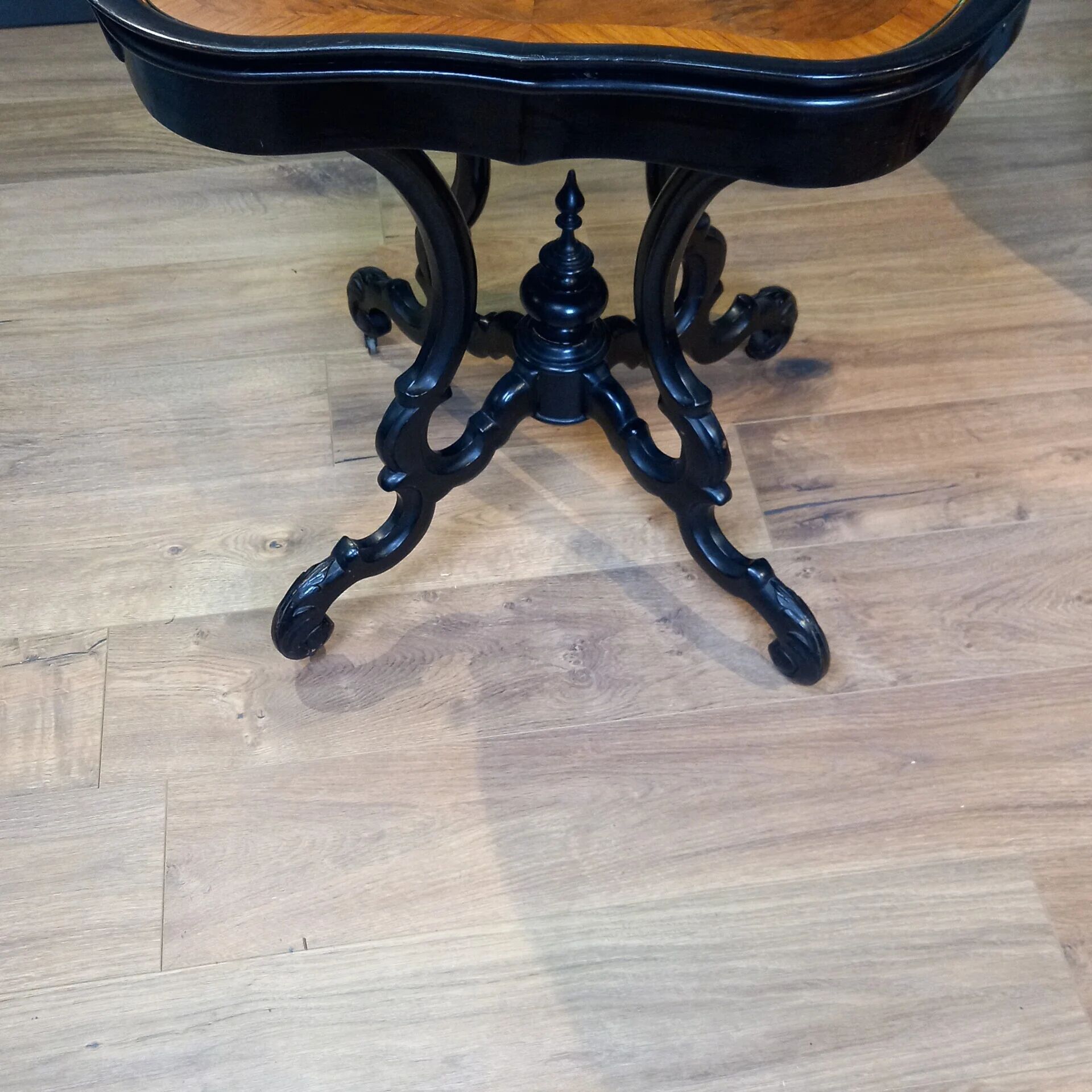 Antique wine table, Dutch Willem III in Horrix style - Tea table - Coffee t