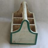 Lot of vintage wooden door-glass