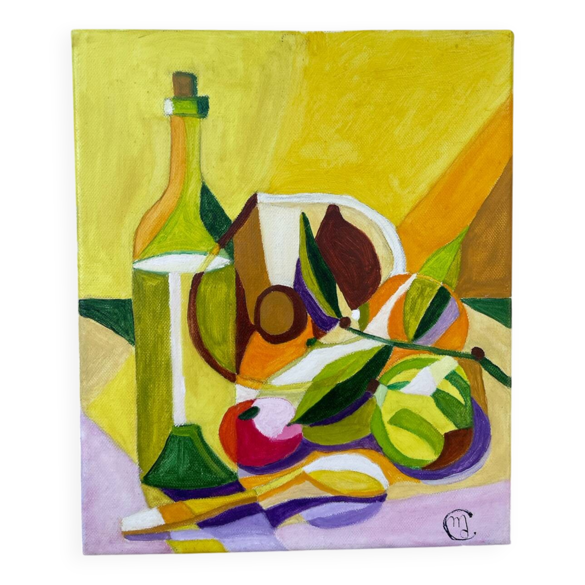 Still life oil on canvas