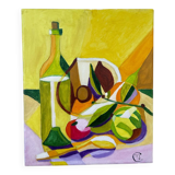 Nature morte huile sur toile