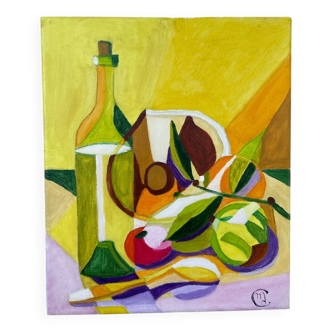 Still life oil on canvas