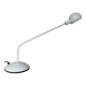80s white metal desk lamp