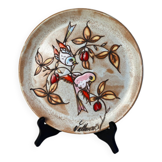 Vallauris ceramic plate