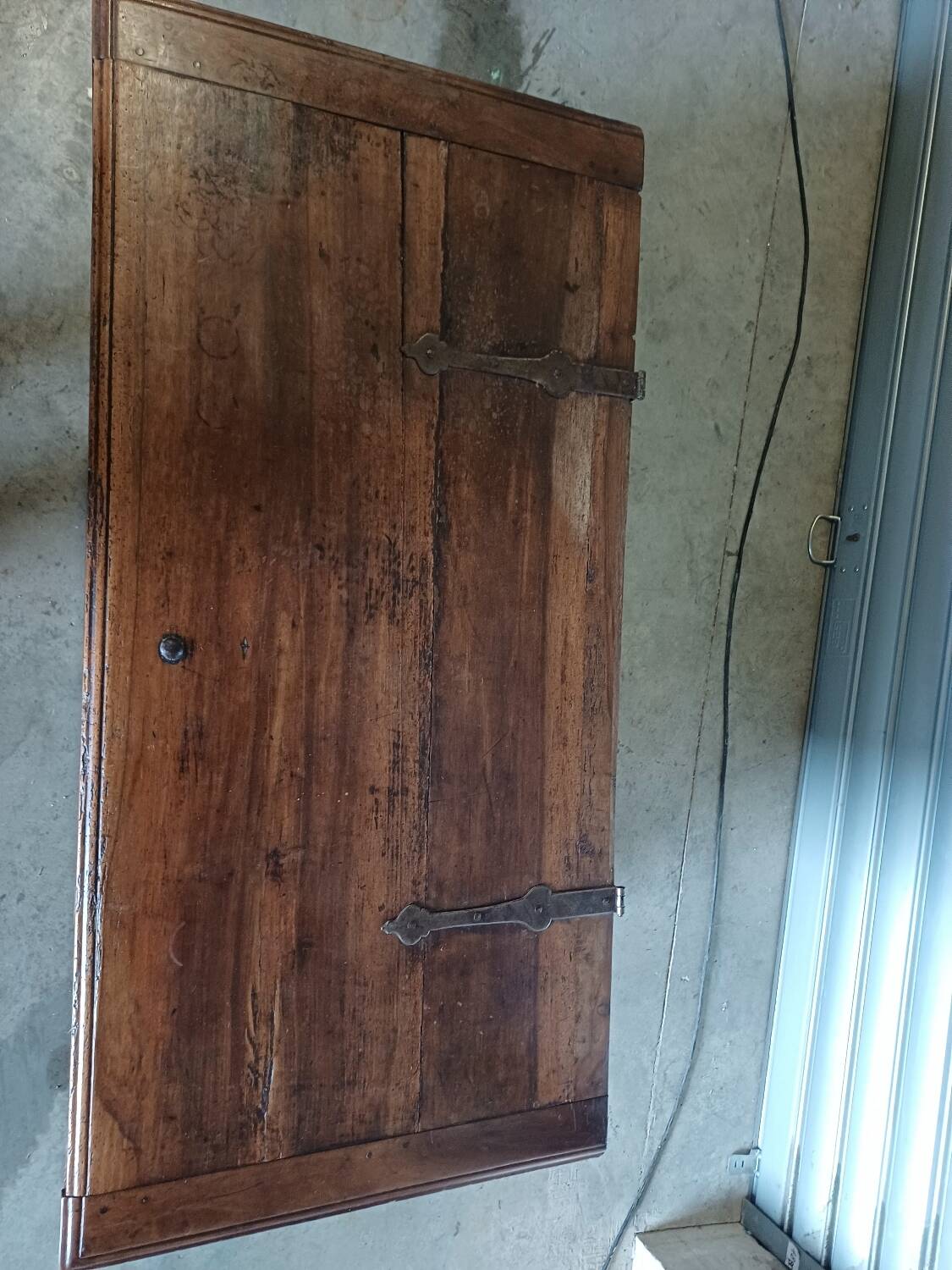 Coffre de mariage savoyard XVIII ème
