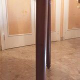 1970s wooden round table