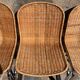 Italian rattan chair from the 1970s