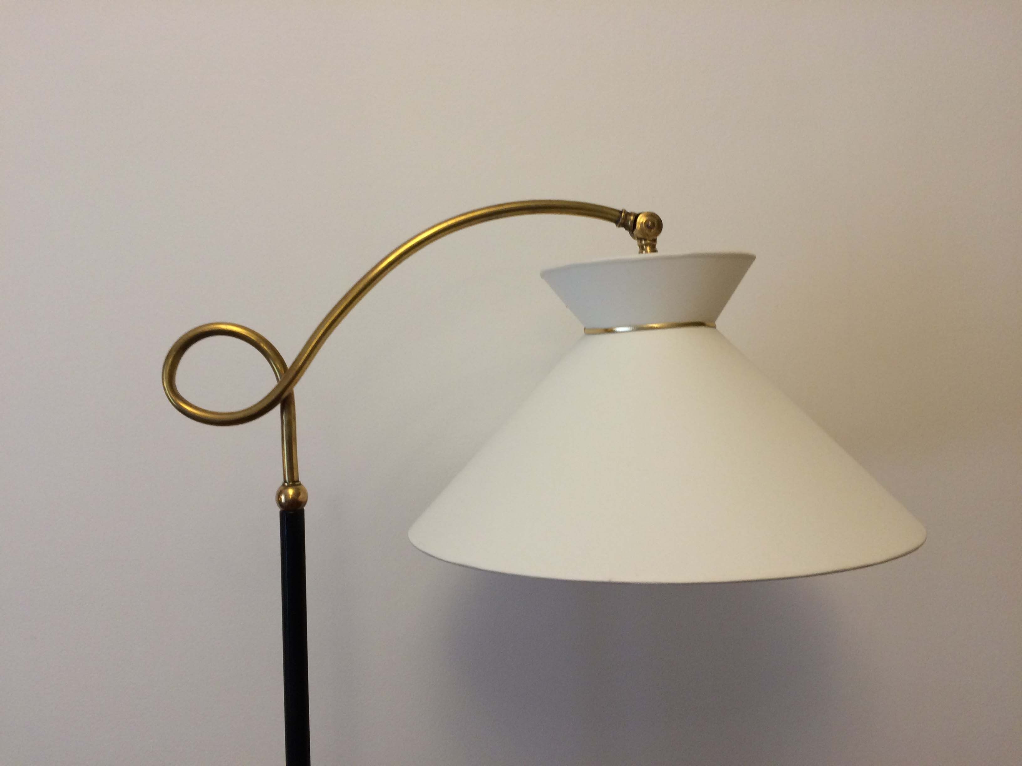 Articulated diabolo lamp 1950-1960