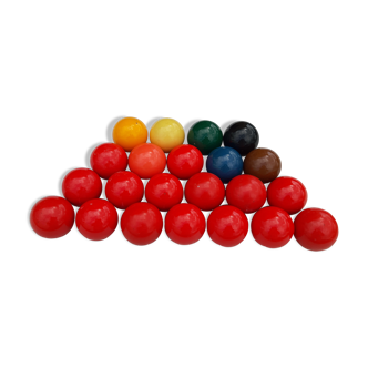 English Billiard Balls