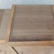Art Deco buffet bar in walnut burl.