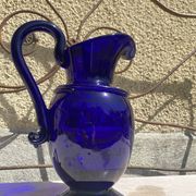 Cobalt Blue Blown Glass Carafe - Metropolitan Museum of Art New York