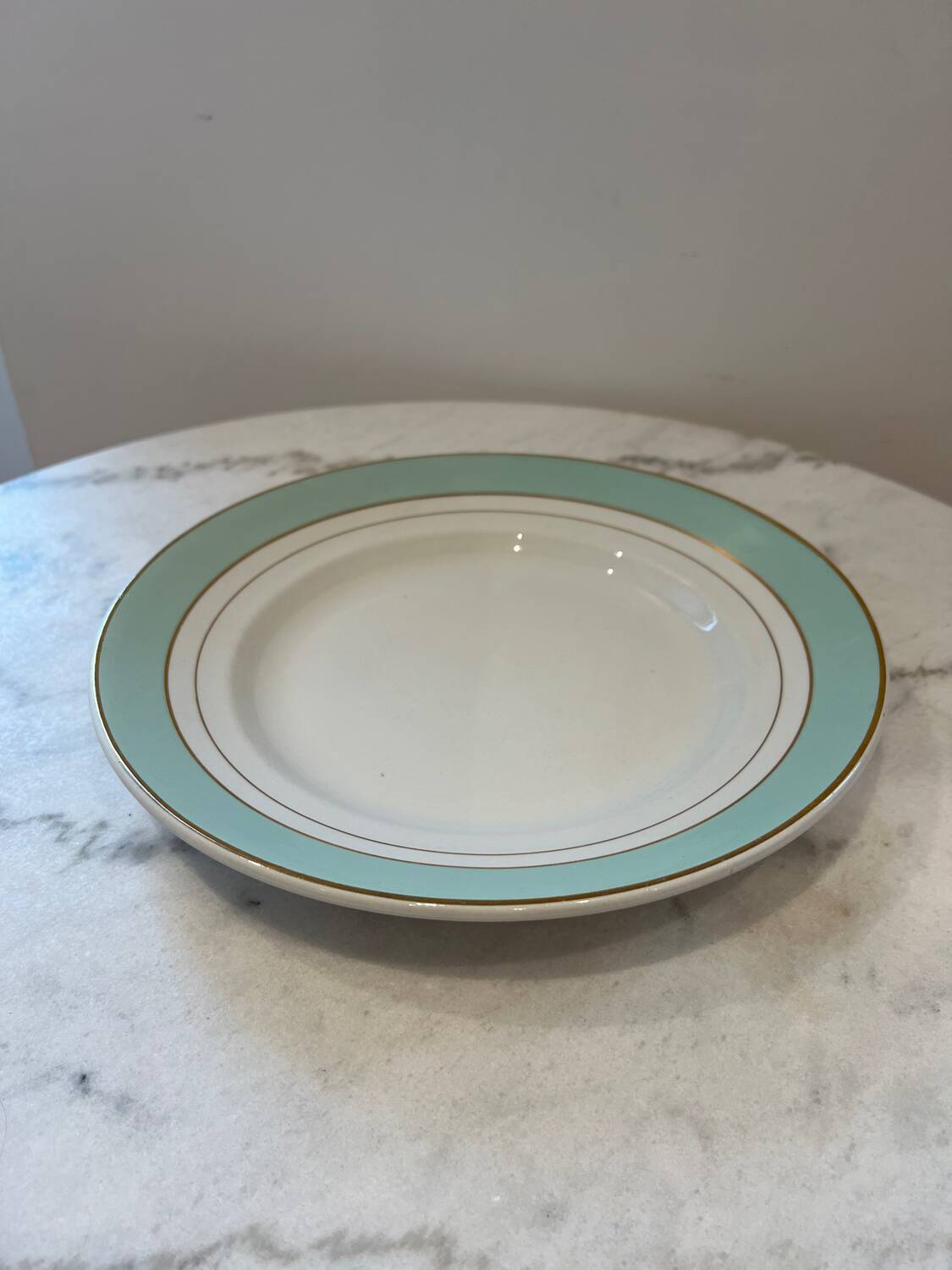 Round presentation dish - Epinay Luneville