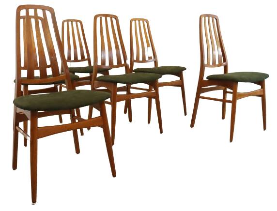 Ensemble de 6 chaises de salle à manger Vamdrup 'Fano'