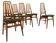 Set van 6 Vamdrup eetkamerstoelen 'Fano'