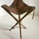 Tabouret de peintre pliable vintage