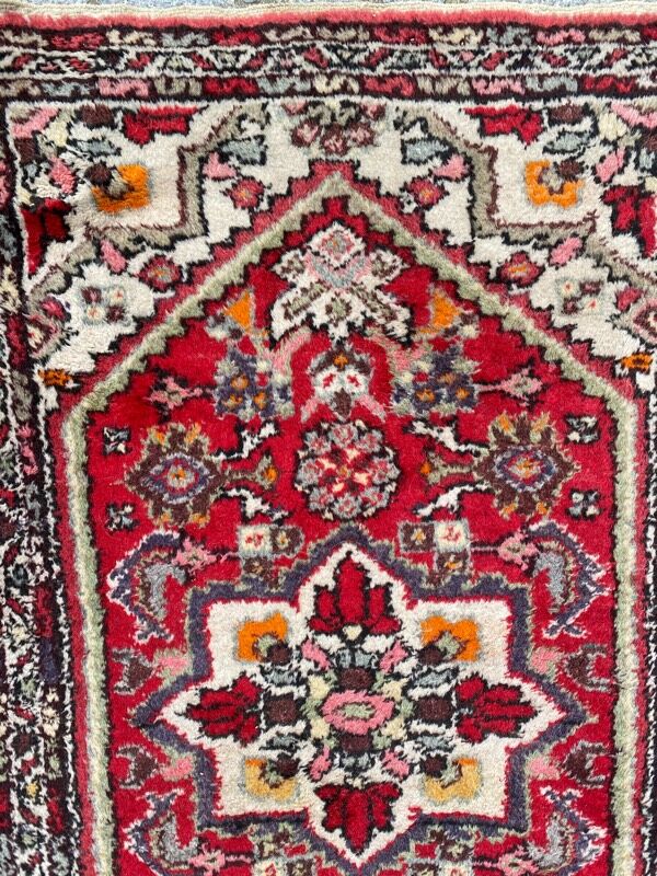 Old Persian carpet of Hamadan 75x119 cm