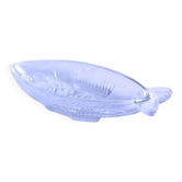 Ravier vintage poisson en verre