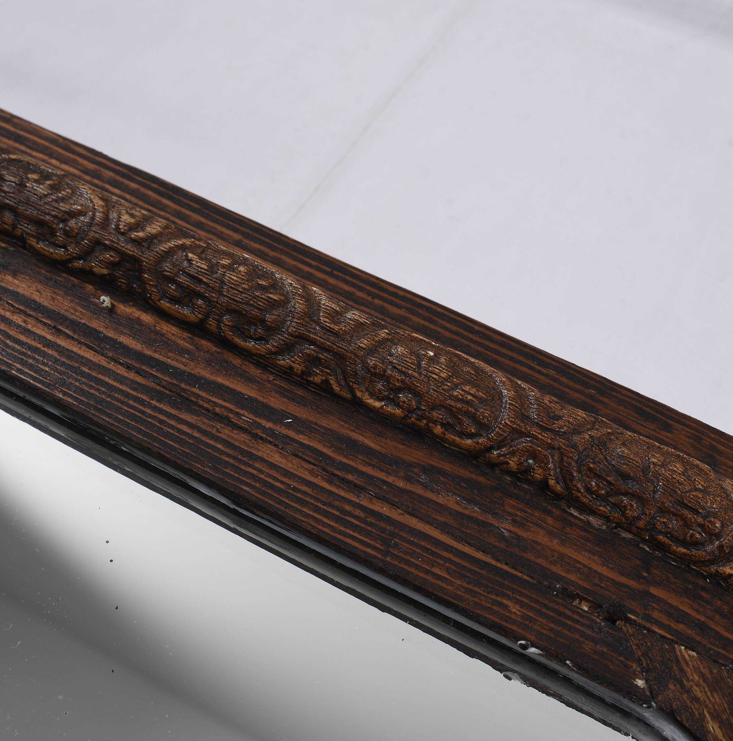 Antique mirror 68 cm, Louis Philippe style.