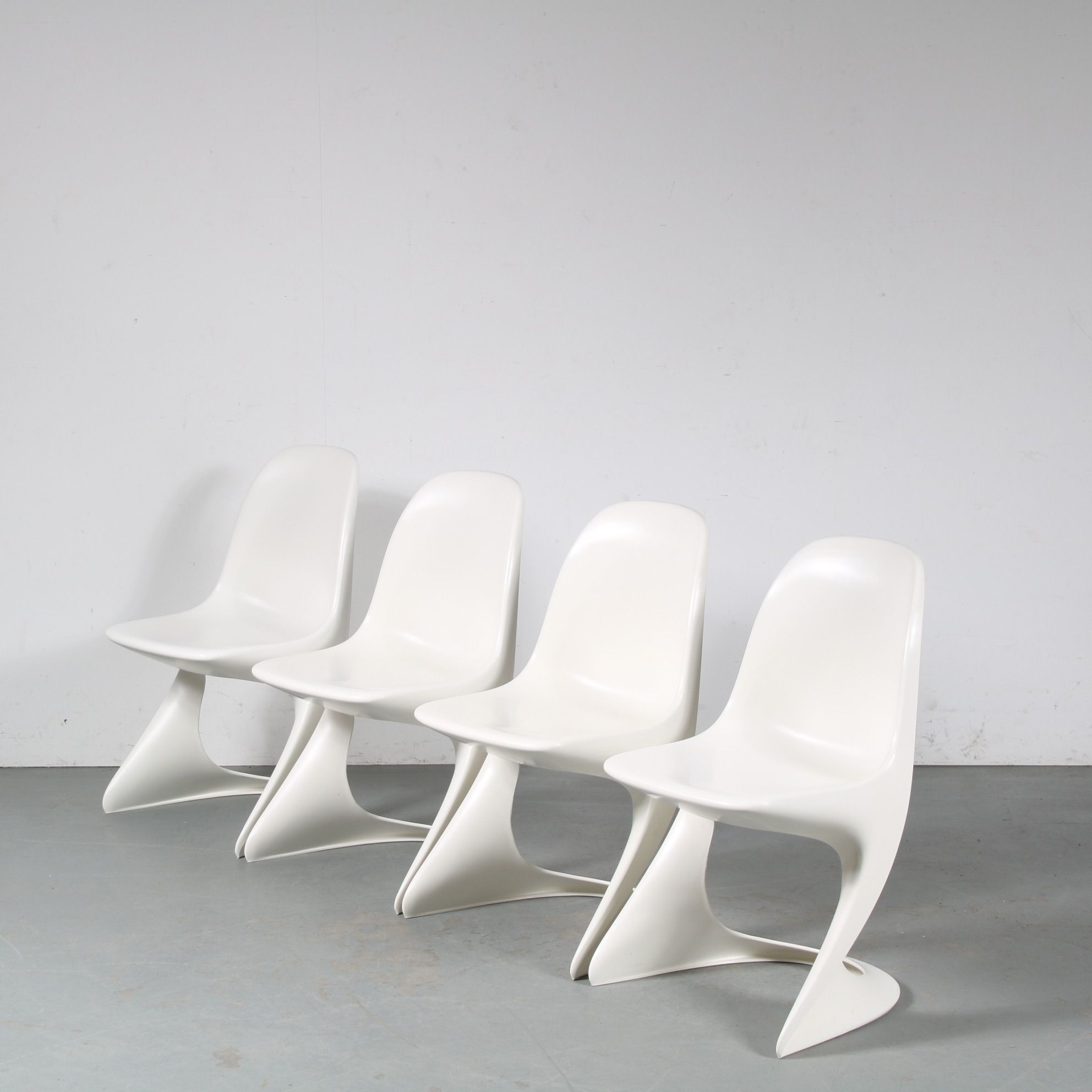 2000s White “Casalino” chair by Alexander Begge for Casala, Germany – Large Stock!