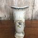 Old corn plenty vase white ceramic vintage moustiers decor