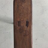 Pair of solid oak benches